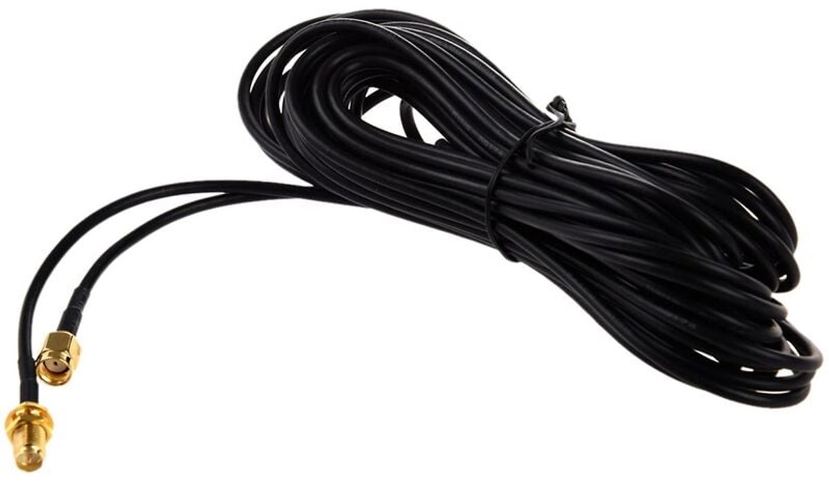 1 stuks 9 m wifi-antenne-verlengkabel Rp-sma