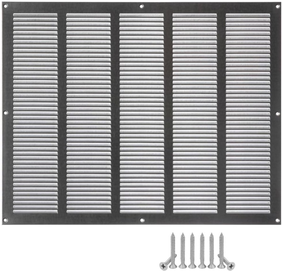 Verzinkt Ventilatiérooster 500x400mm met Insectenbescherming voor Ventilatie