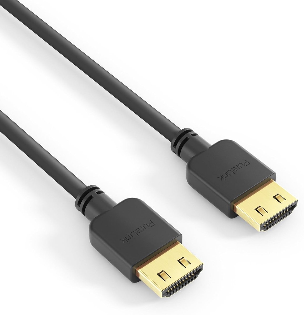 Ultraplatte High Speed HDMI Kabel met Ethernet voor 4K UltraHD (60Hz) en HDR - 1 Meter
