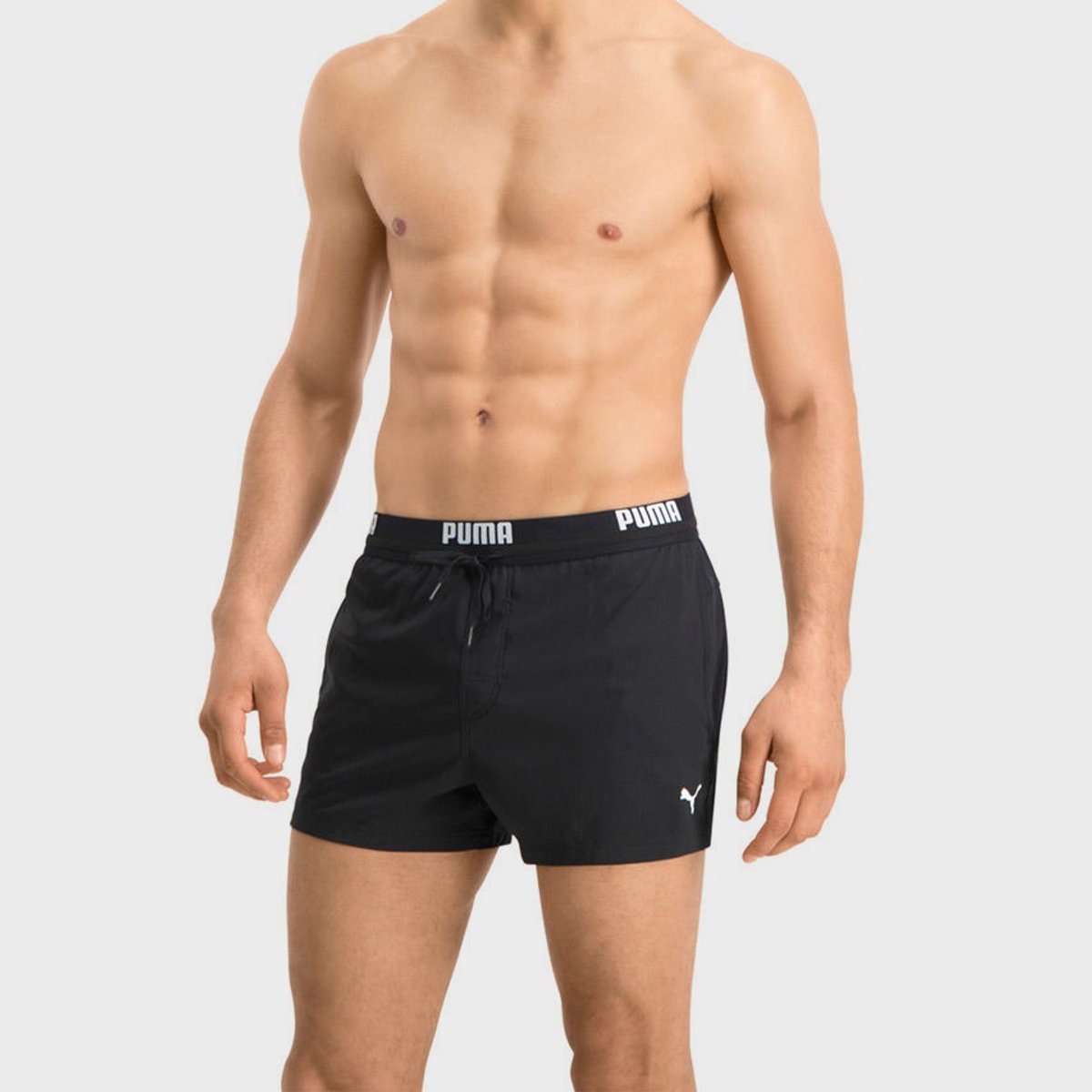 PUMA Swim Logo Short Heren Zwembroek - zwart — afbeelding 14