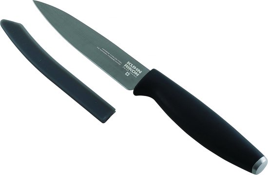 Titanium Keukenmes - Scherp Groentemes met Ergonomisch Antislip Handvat - Roestvrij Staal