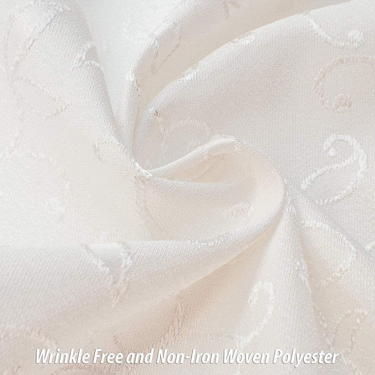 Vlekbestendig Polyester Tafelkleed voor Feest en Diner - Strijkvrij & Wasbaar Vierkant