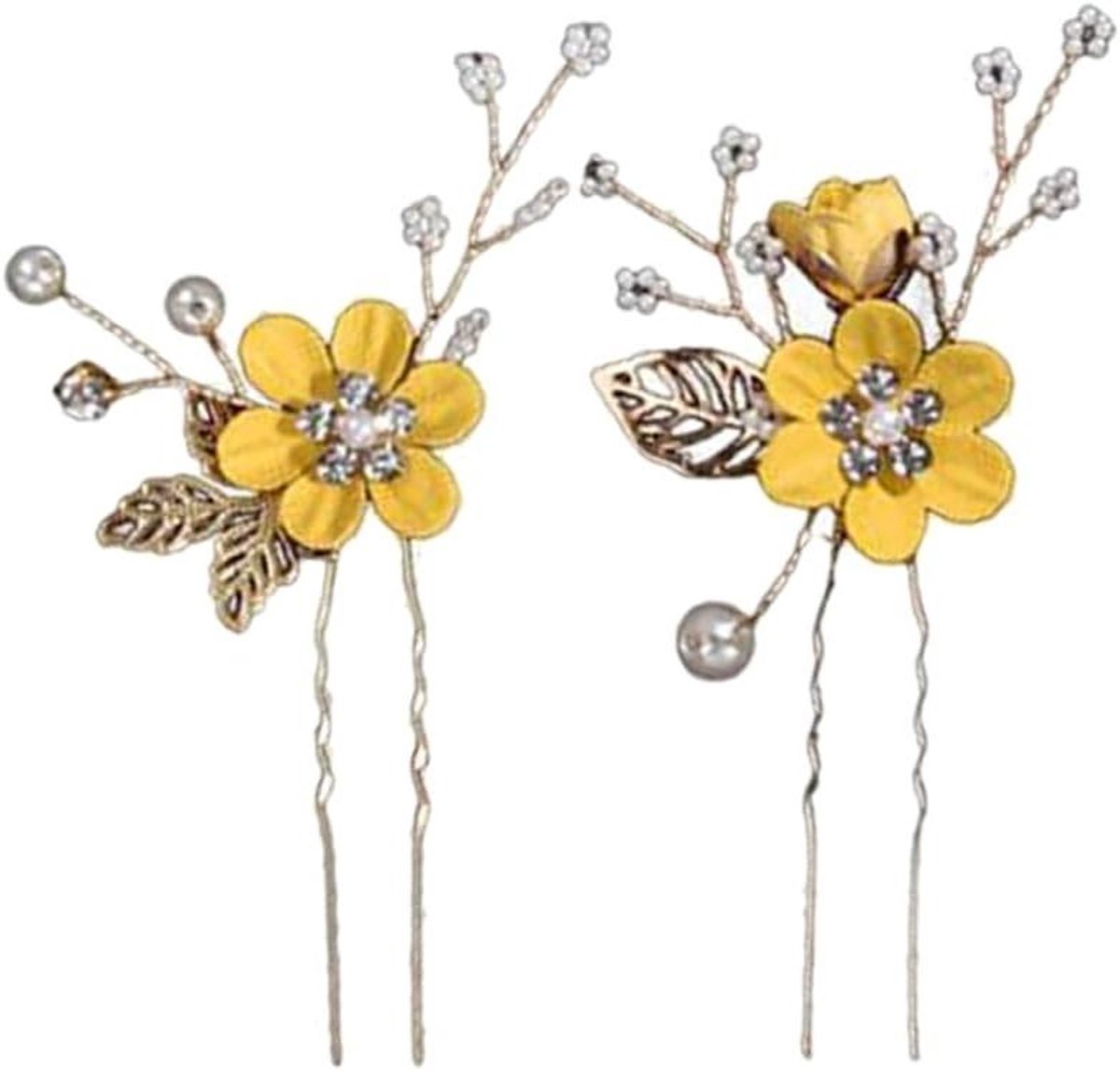 U-vormige Haarspeld Clip Set voor Vrouwen - Chignon Hair Pin - Bruiloft Accessoires