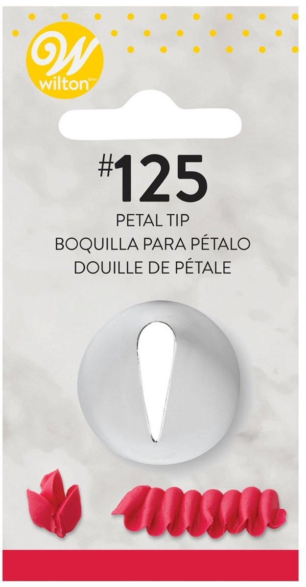 Wilton Spuitmondje - #125 Flower - Garneerspuit voor Taartdecoratie