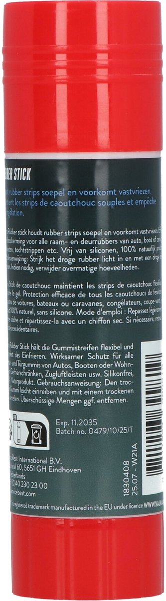 Valma Rubber Stick - Voorkomt vastvriezen en uitdrogen - Houdt rubber soepel - Inhoud 40 gram van Valma — afbeelding 5