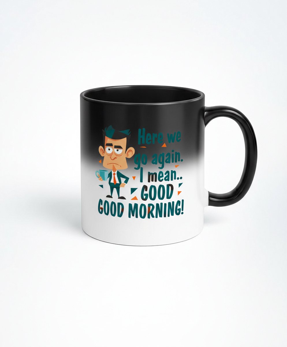 Here we go again! Magic Mug - Good Morning Koffiemok