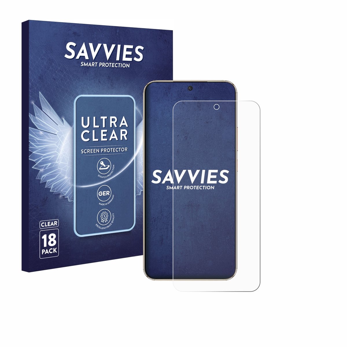 Savvies - Screenprotector voor Honor X9d - Folie Beschermfolie transparant 18 Stuks