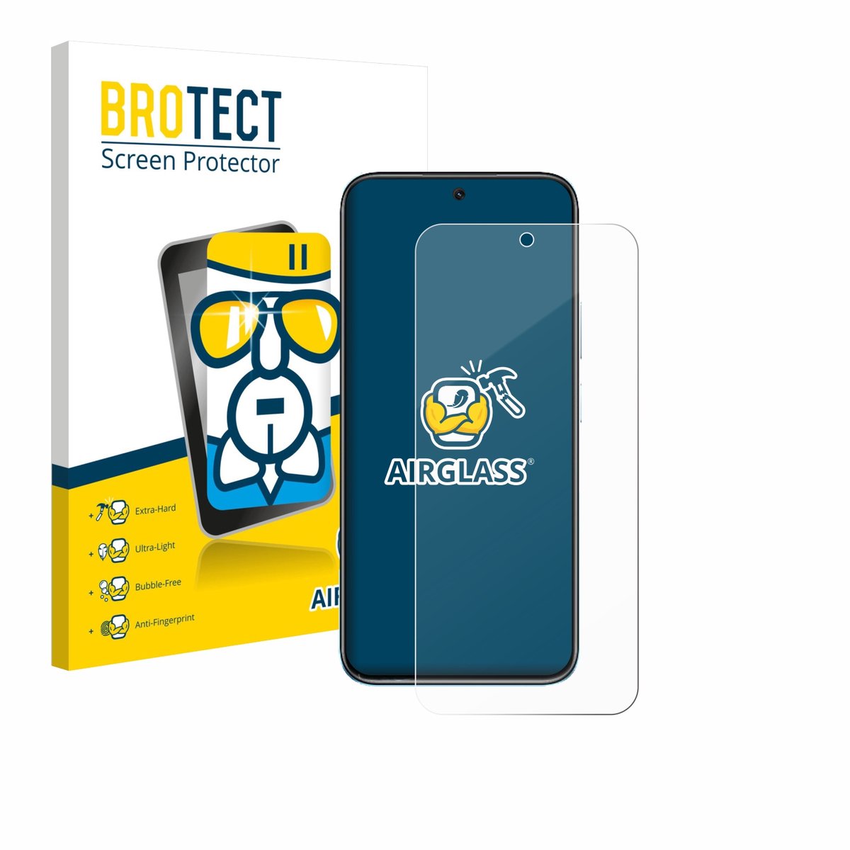 Screenprotector voor realme Narzo 90X Beschermglas transparant