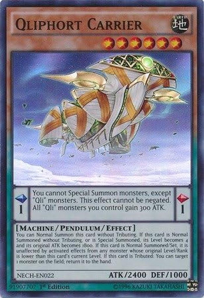 Qliphort Carrier Kaart - The New Challengers - Unlimited Edition - Super Zeldzaam