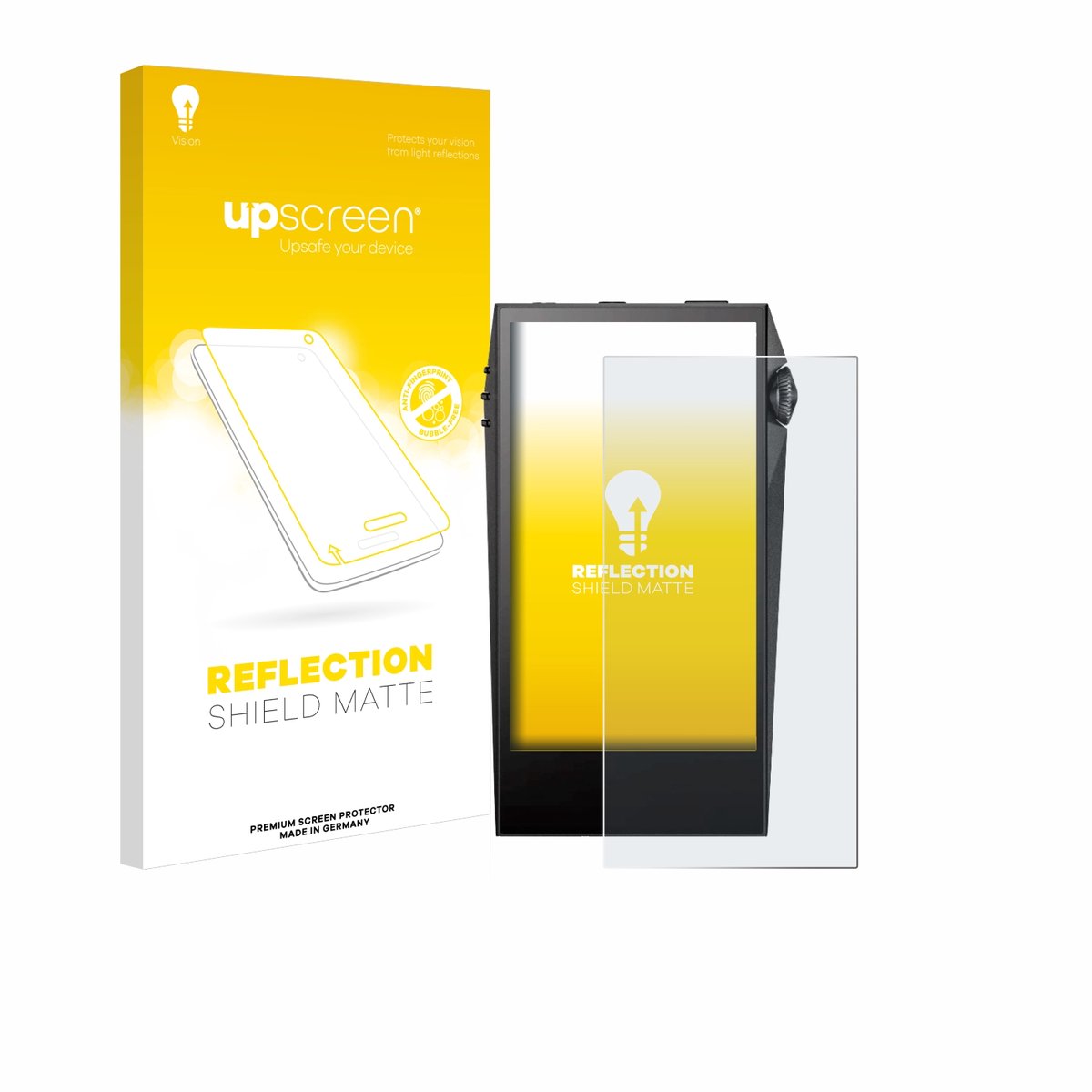 upscreen - Screenprotector voor Astell&Kern SP3000M - Folie Beschermfolie anti glare matte