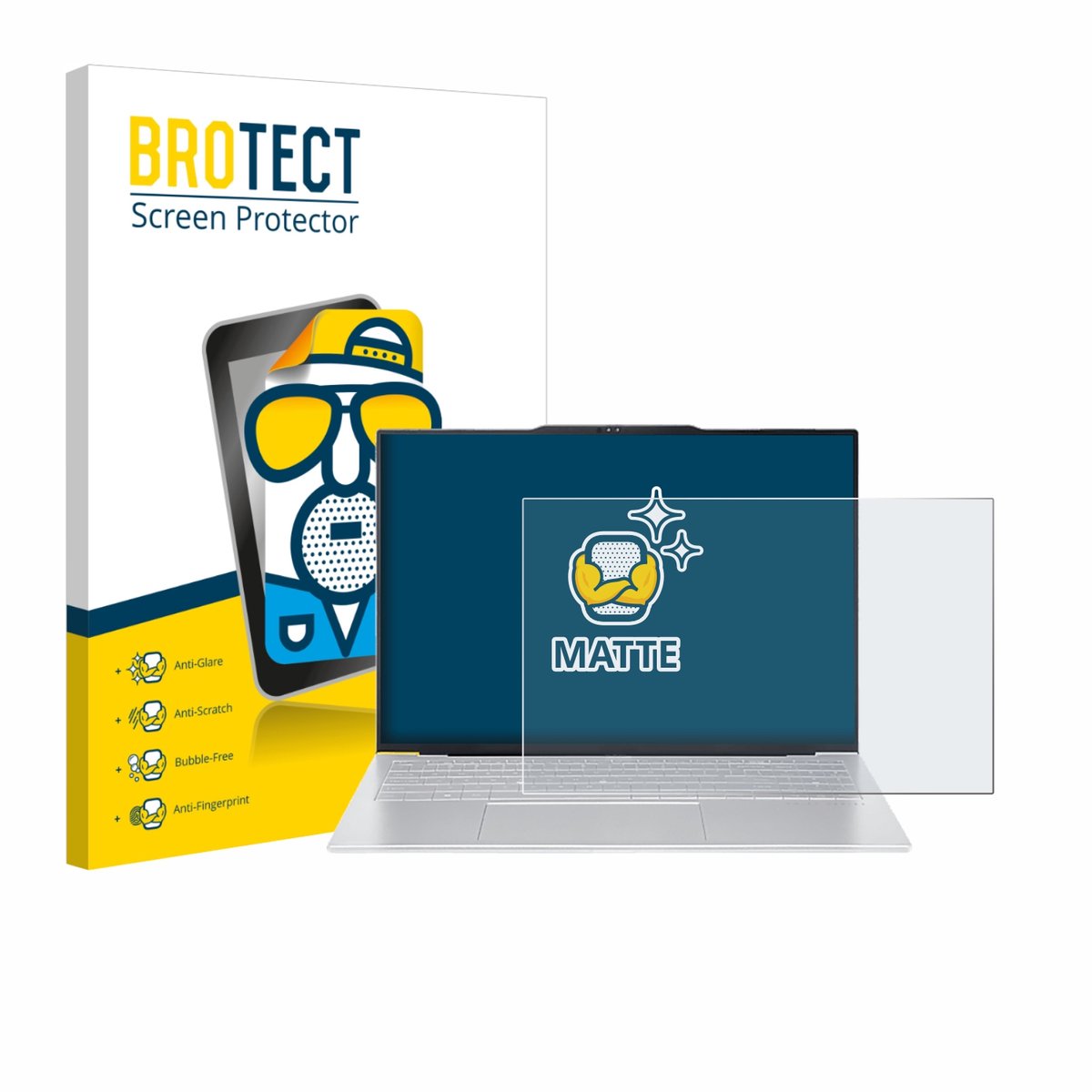 BROTECT - Screenprotector voor Acer Swift Air 16 - Folie Beschermfolie matte