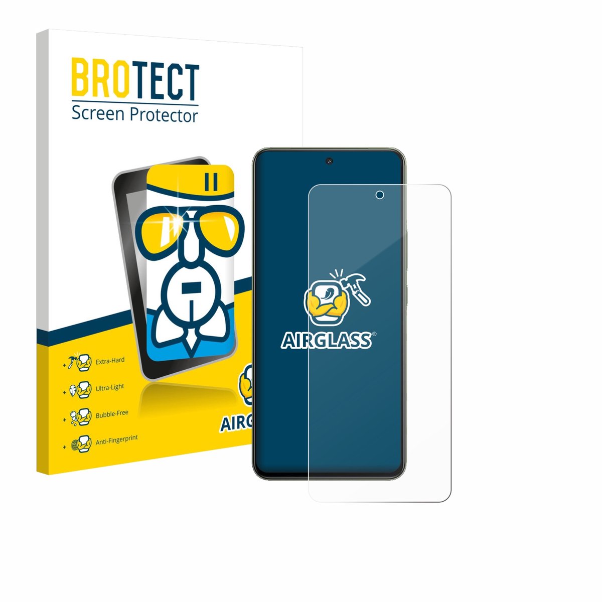 Screenprotector voor Vivo Y400 Pro Beschermglas transparant