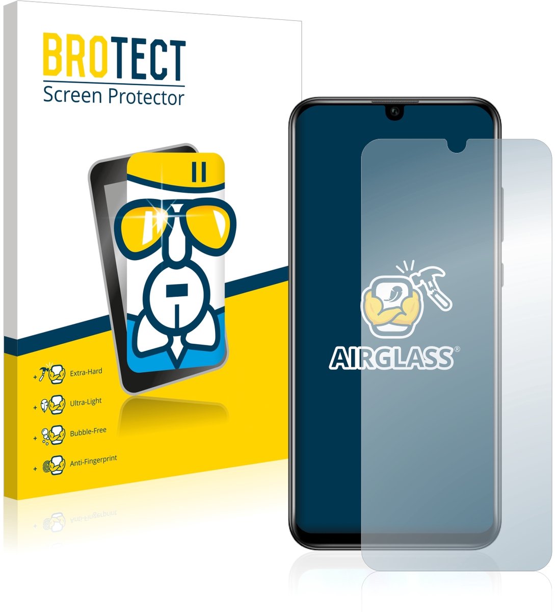 Screenprotector voor Honor 20 Lite Beschermglas transparant