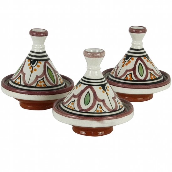 Set de 3 tajines aux herbes