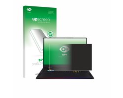 upscreen - privacy screenprotector voor MSI Raider A18 HX - Folie Beschermfolie Blauwlichtfilter
