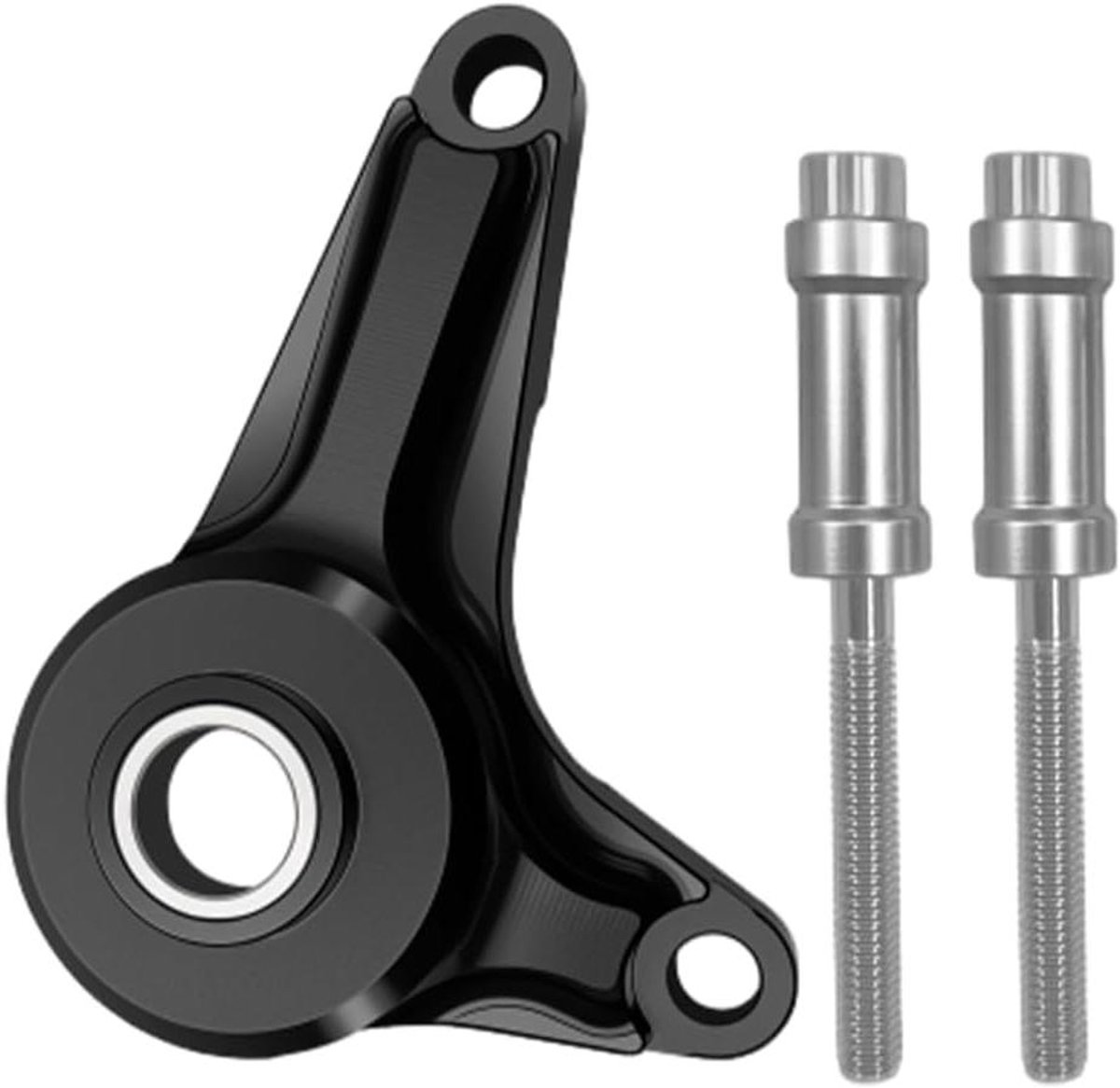 Motorfiets Schakelstabilisator Beugel Compatibel met DAX125 (DAX ST125) 2022 2023 2024 - Zwart - Duurzaam - Stabiele Versnelling - Honda Compatibiliteit
