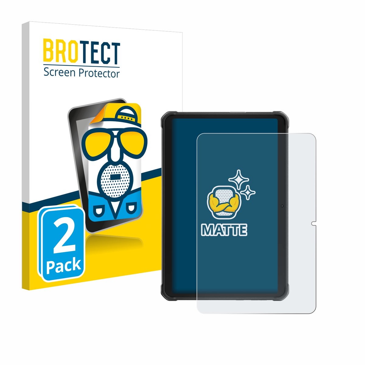 BROTECT - Screenprotector voor Hotwav R8 - Folie Beschermfolie matte 2 Stuks