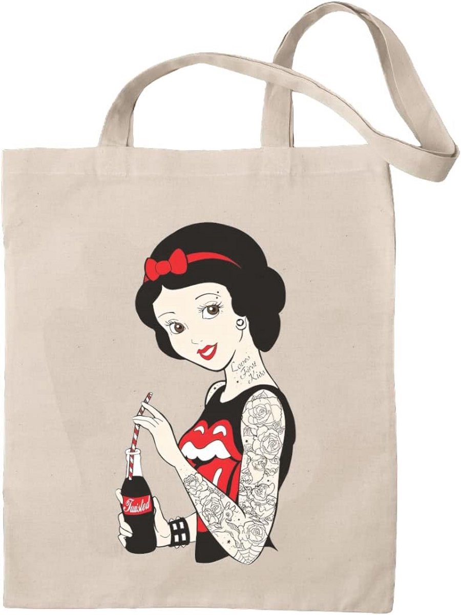 Tote Bag Grote Shopper Tas Katoen voor Dames - Duurzaam en Fairtrade