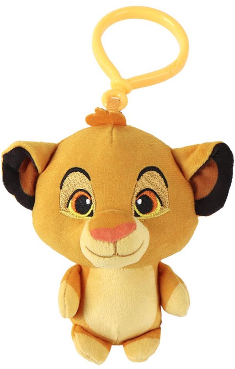 Disney The Lion King Kid 3D knuffelfiguur met hanger, tasdecoratie 13 cm