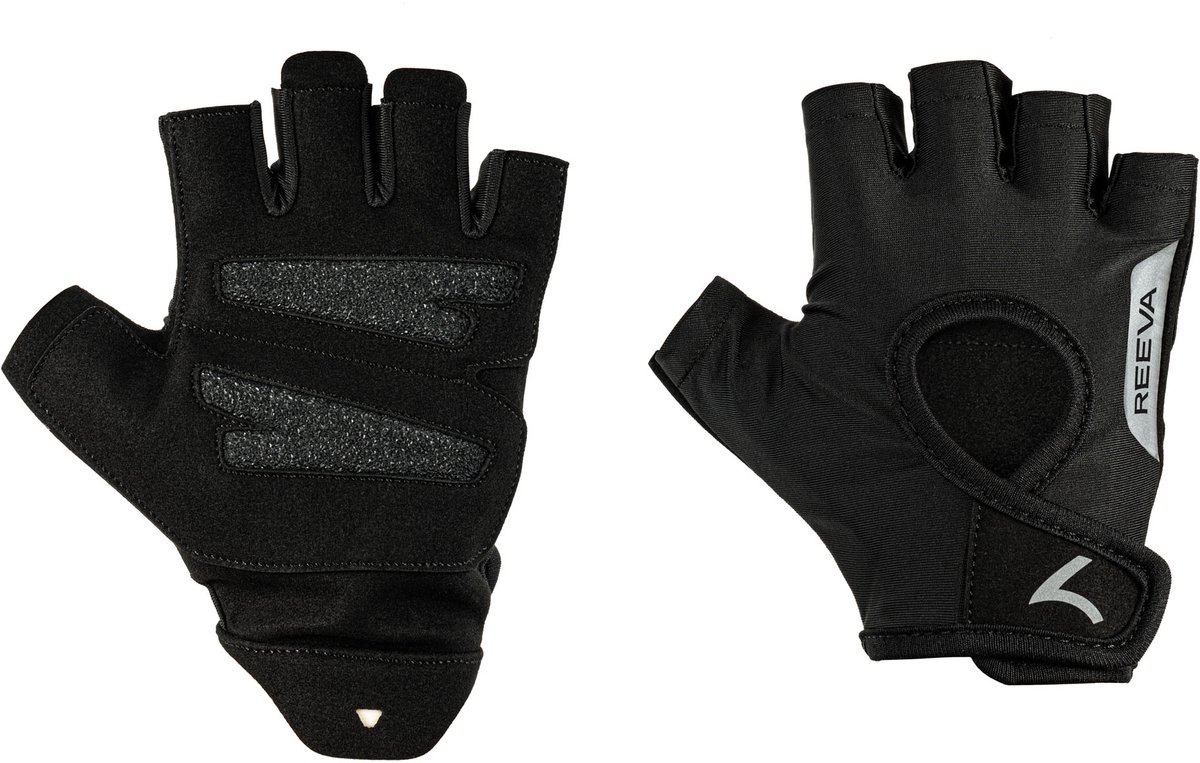 Reeva Fitness Handschoenen met Wrist Wrap - Zwart - XL