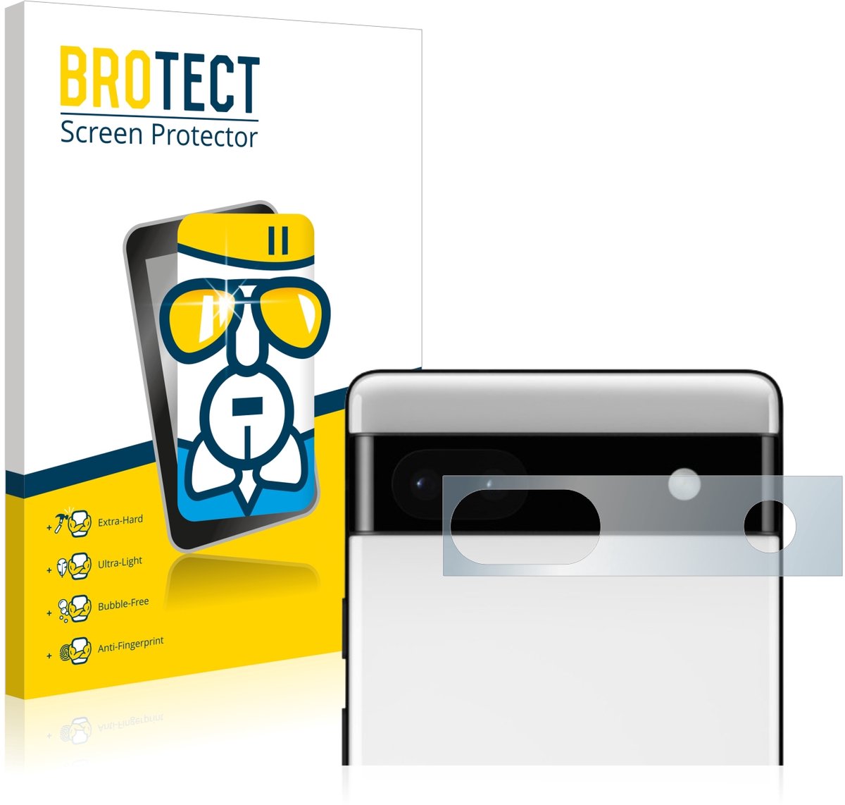 Screenprotector voor Google Pixel 6a (ALLEEN Camera Lens) Beschermglas transparant