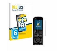 BROTECT - Screenprotector voor Logitech Harmony 950 - Folie Beschermfolie transparant 6 Stuks