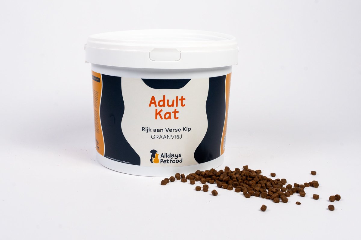 Alldayspetfood Adult kattenbrokken Rijk aan Verse Kip 3 Kg | Graanvrij