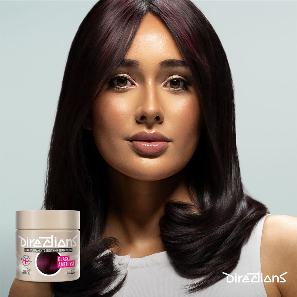 Directions - Black Amethyst Semi permanente haarverf - Zwart