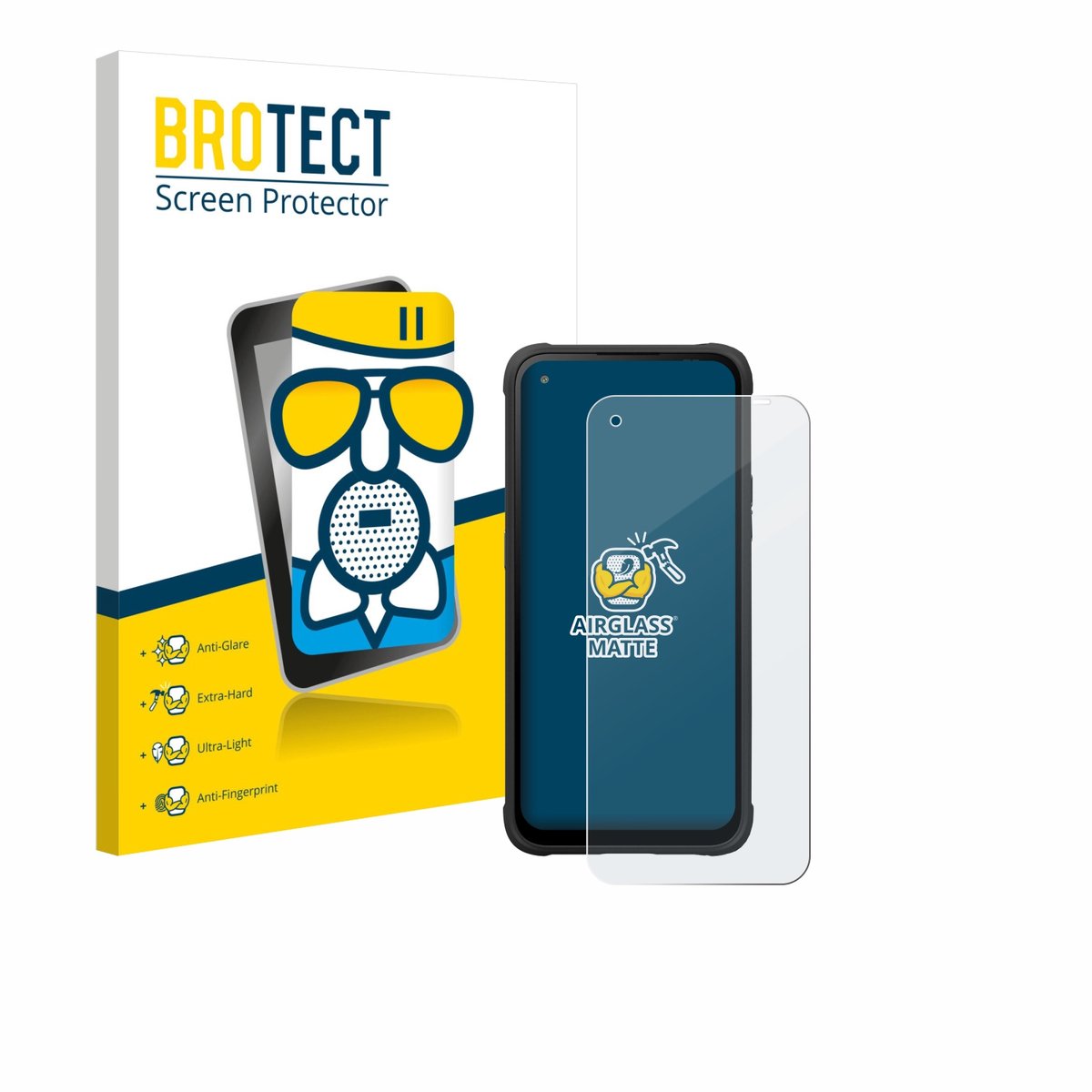 BROTECT - Screenprotector voor Hammer Blade V 5G - Folie Beschermfolie Beschermglas matte