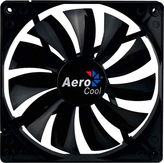 Stille 140mm PC Ventilator Zwart - Hoge Luchtstroom voor ...