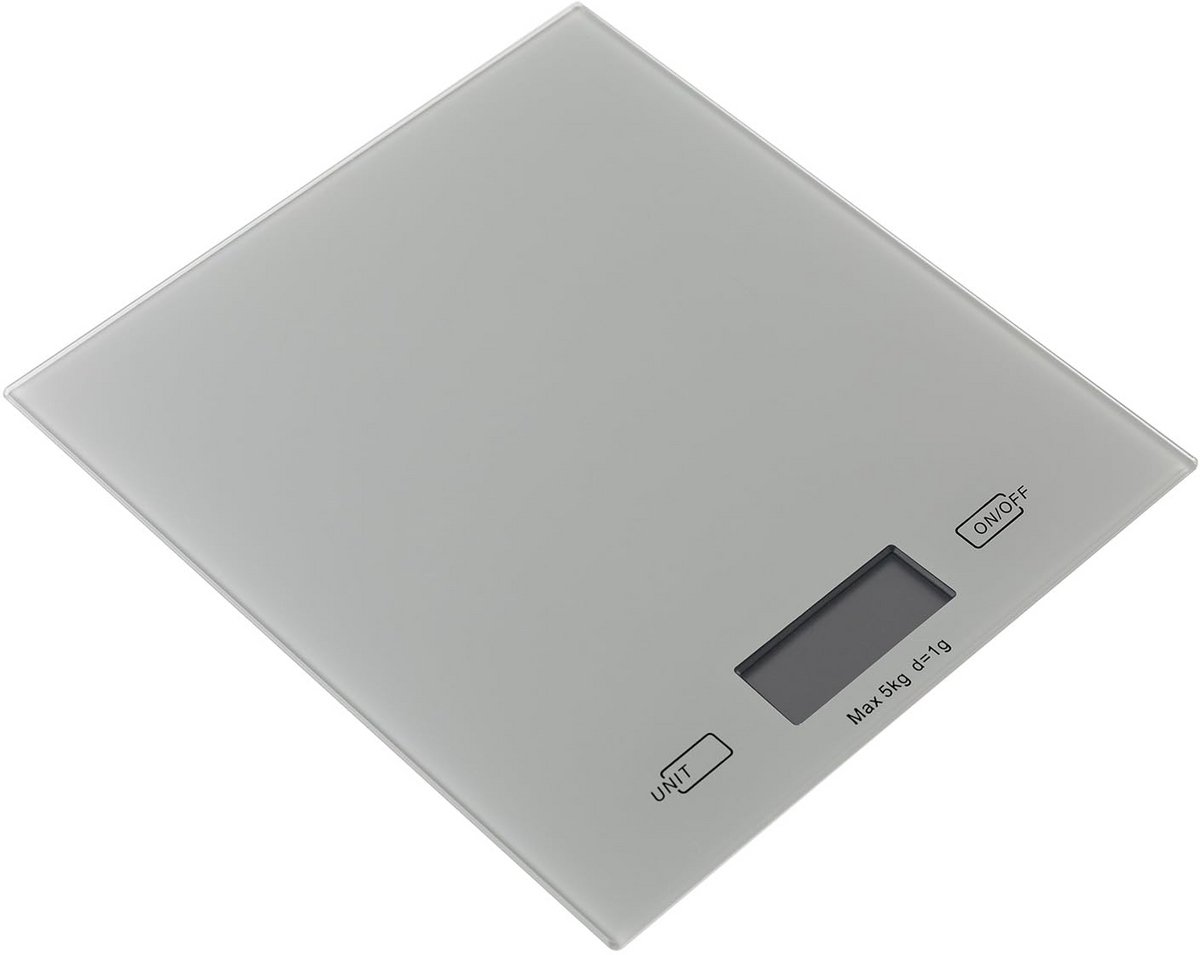 Digitale Keukenweegschaal met Hoge Precisie tot 5 kg, Glazen Plateaus