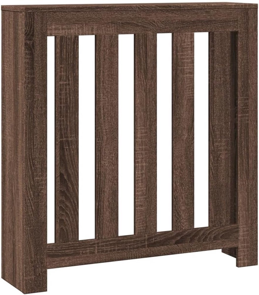Radiatorombouw met Plank 78x20x82 cm Eikenhout Kleur voor Verwarming