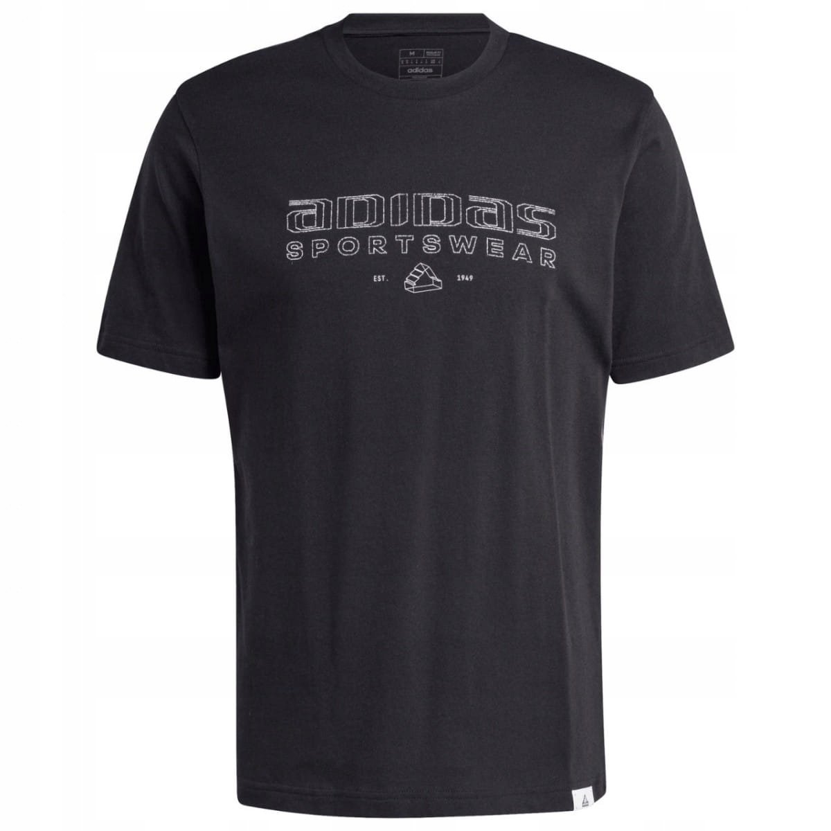 adidas T-shirt Heren Tech – Polyester Zwart