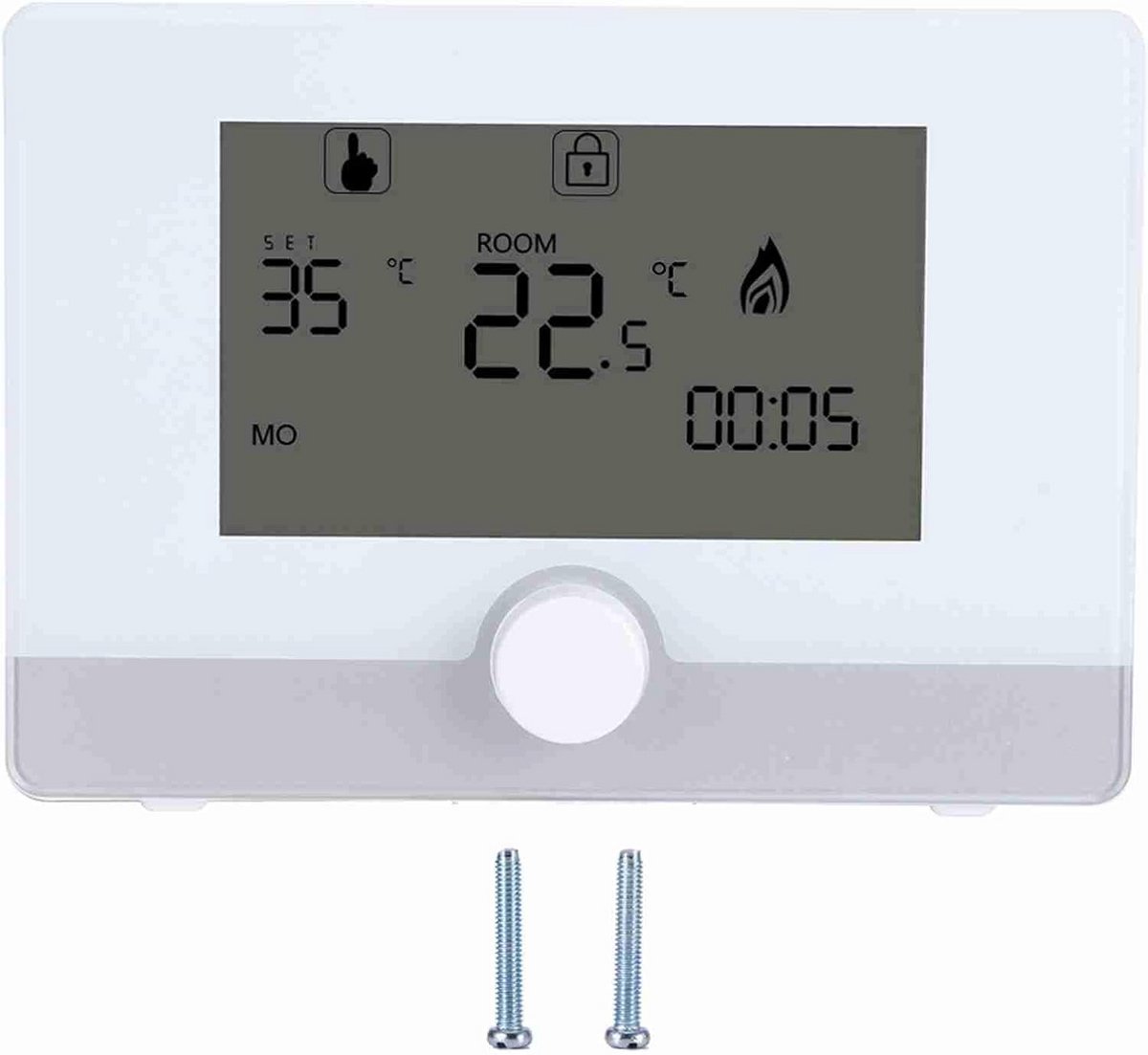 Programmeerbare Digitale Thermostaat voor Wandketel Verwarming - Weekprogramma