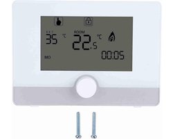 Programmeerbare Digitale Thermostaat voor Wandketel Verwarming - Weekprogramma