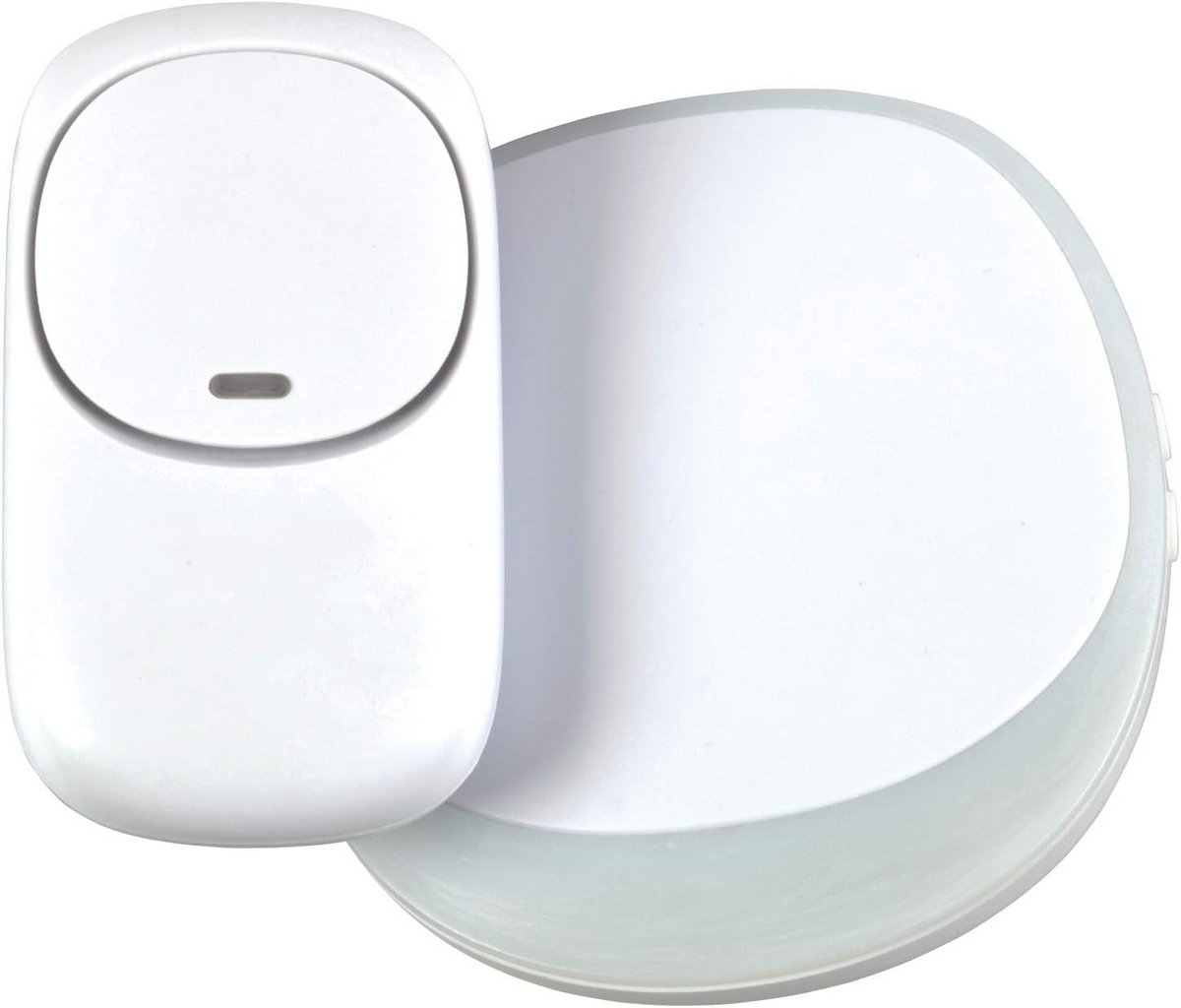 Draadloze Plug-in Deurbel met LED-indicatie en Volumeregeling | Enkele Ontvanger