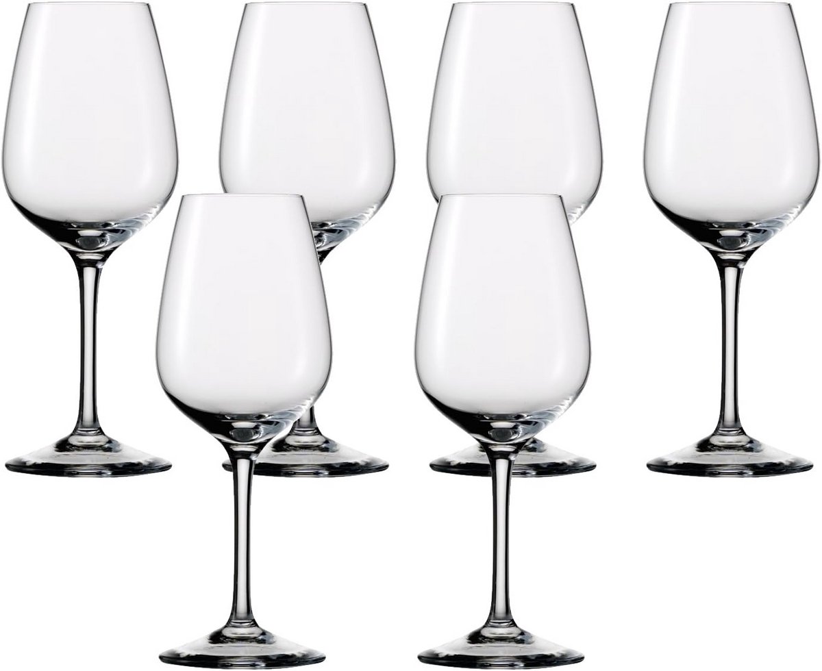 Set van 6 Witte Wijn Glazen Superior Kristal
