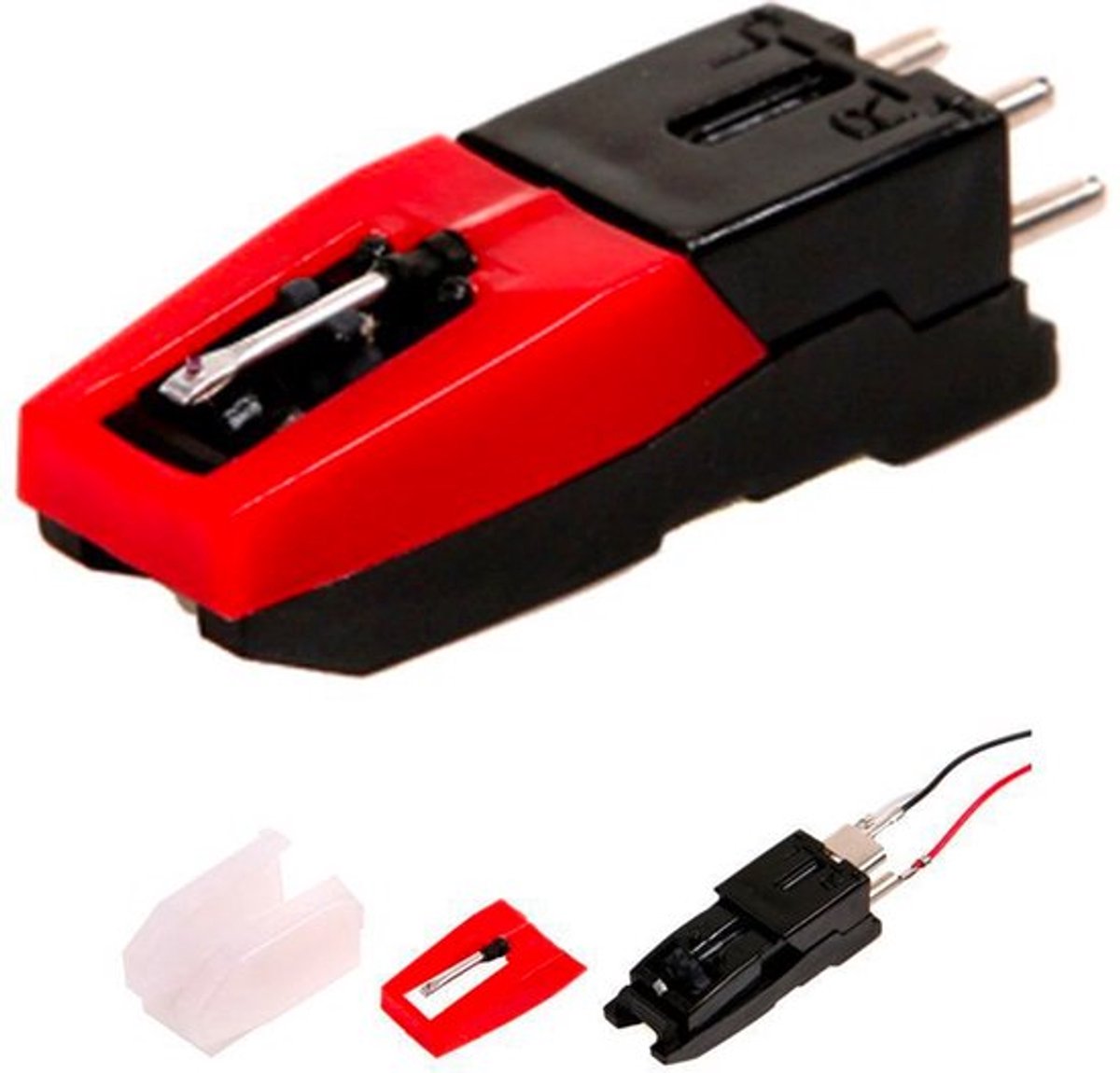 2x Vervangende Naald Voor Platenspeler - Universele Stylus Geschikt voor Crosley, Ion, Jensen, Pyle