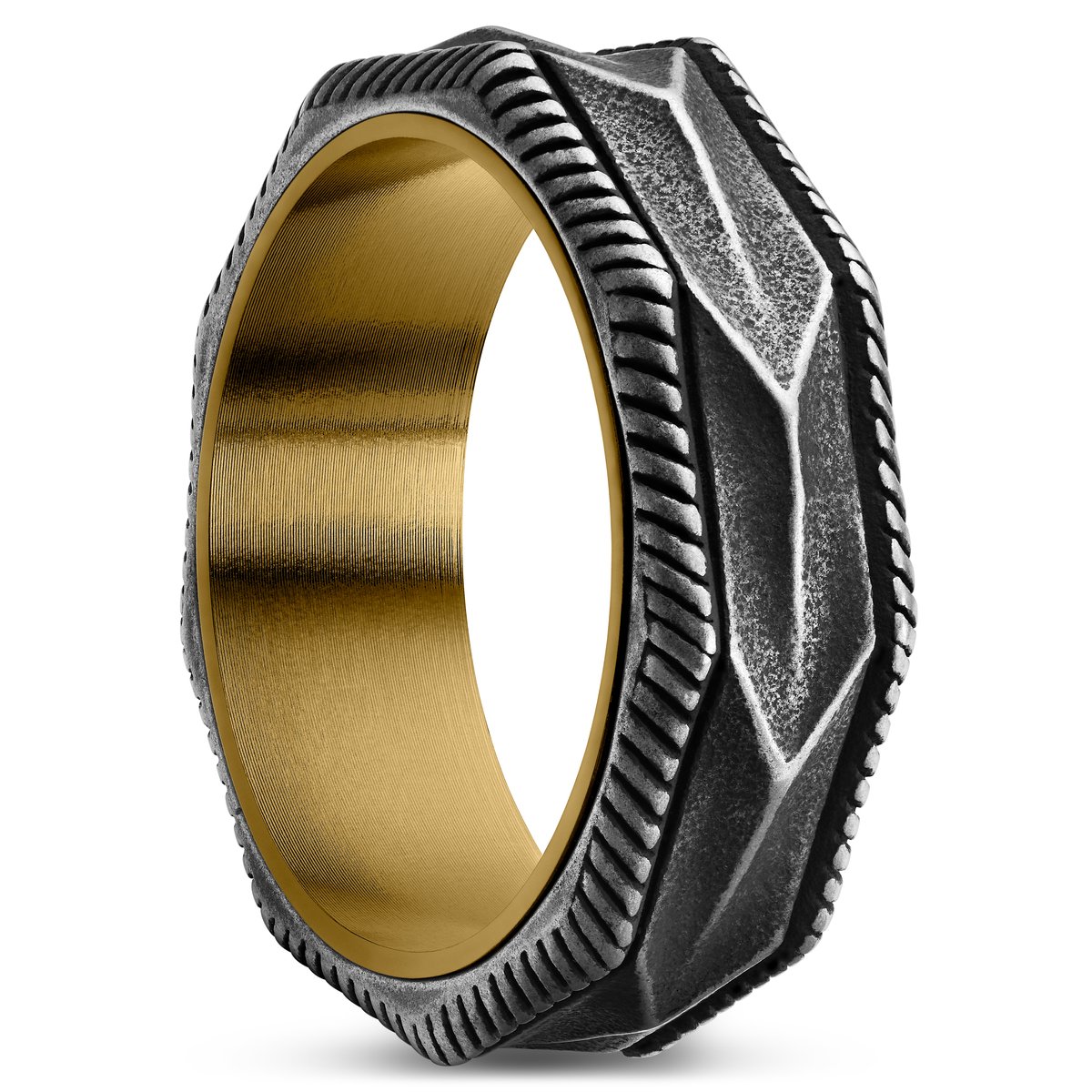 Pearce Punctum Vintage en Goudkleurige Ring
