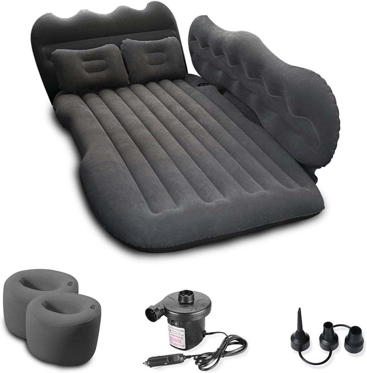 Opblaasbaar Luchtmatras voor Auto (2 Persoons) - Geschikt voor SUV/MPV, Camping en Reizen