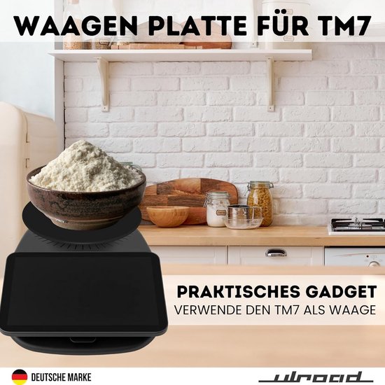 Wegenschaal voor keukenmachine platform met weegfunctie en beschermkap van Bosch — afbeelding 3