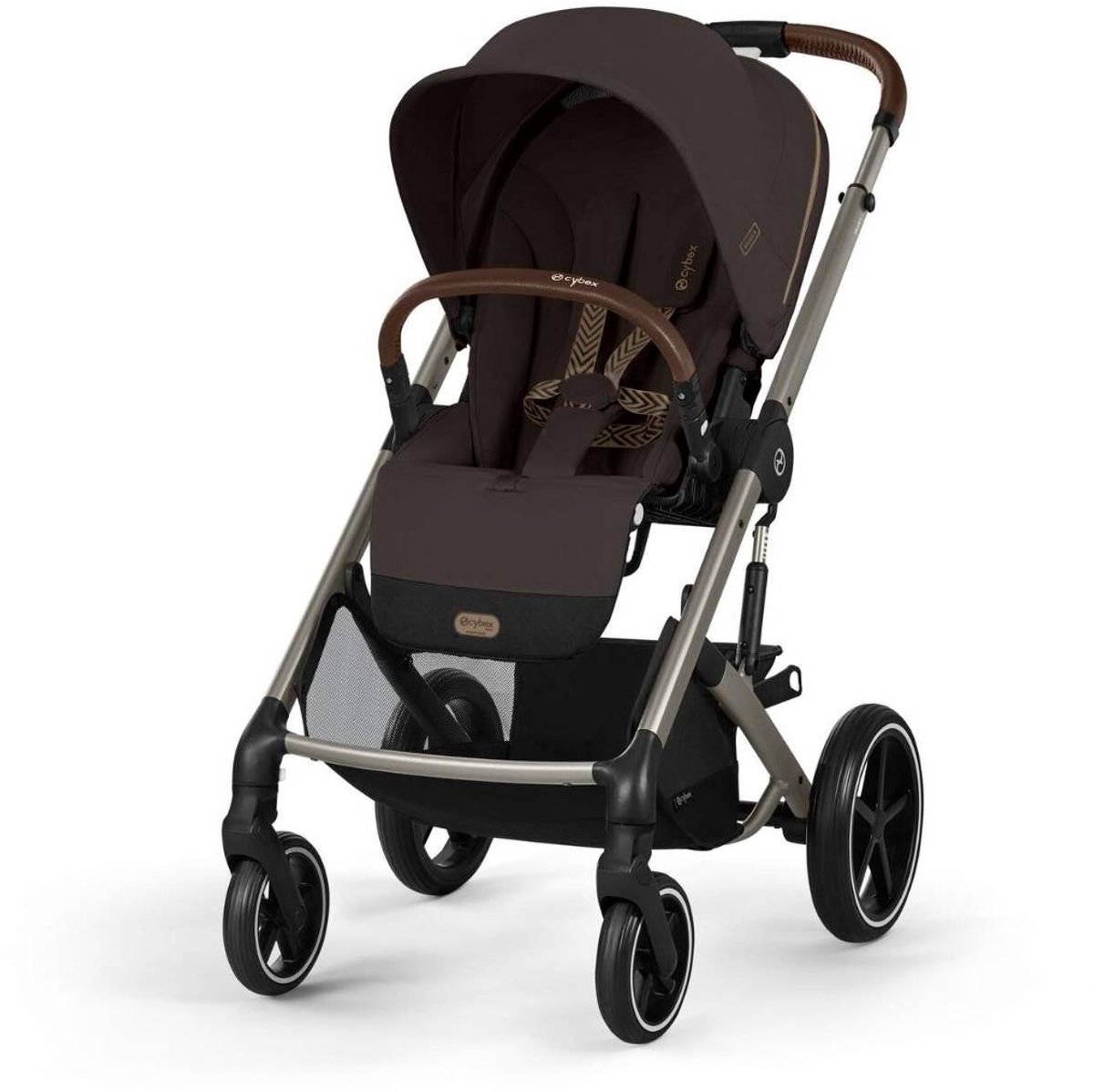 Cybex Balios Kinderwagen Chocolate Brown - afbeelding 2