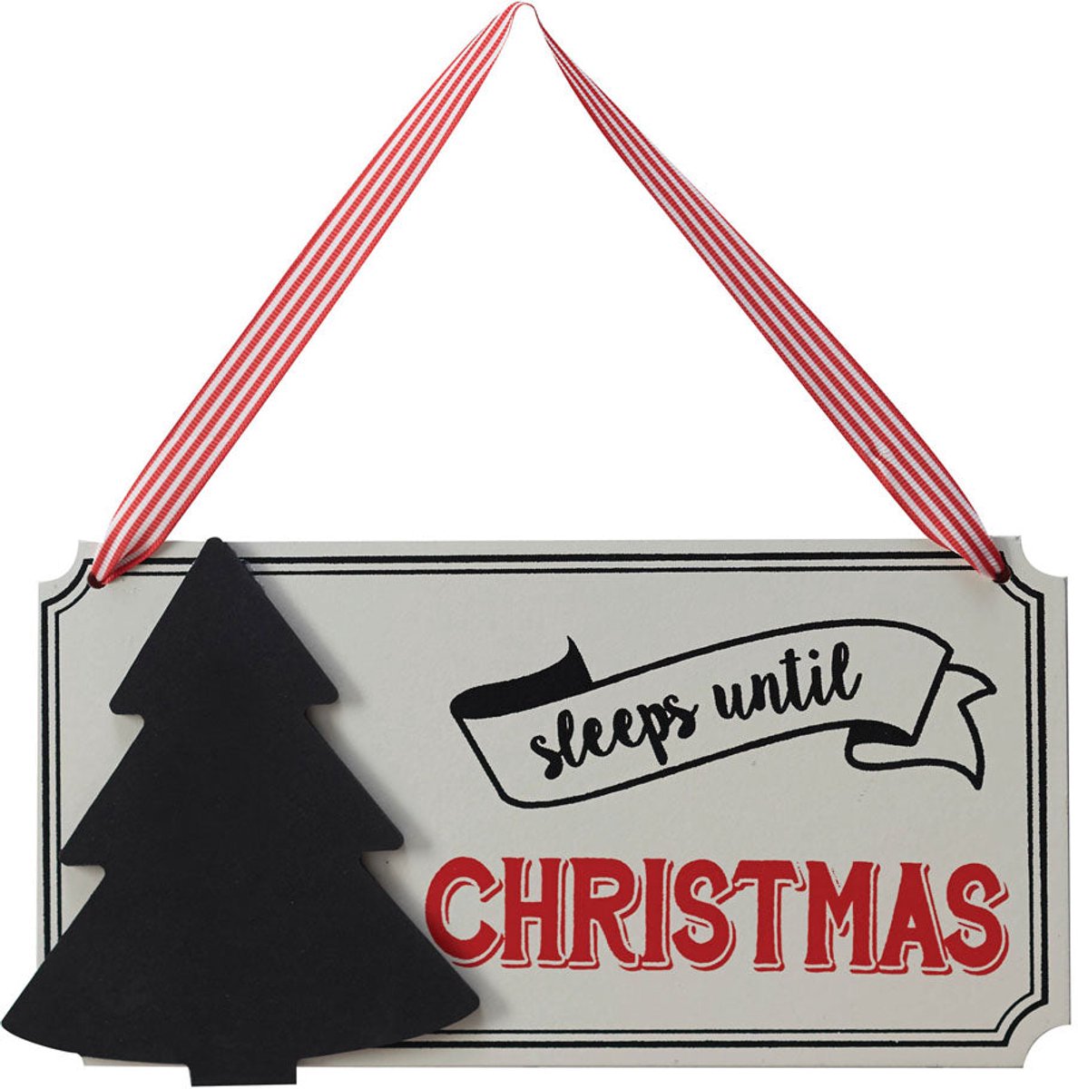 Kerst aftelbord 21,5 cm