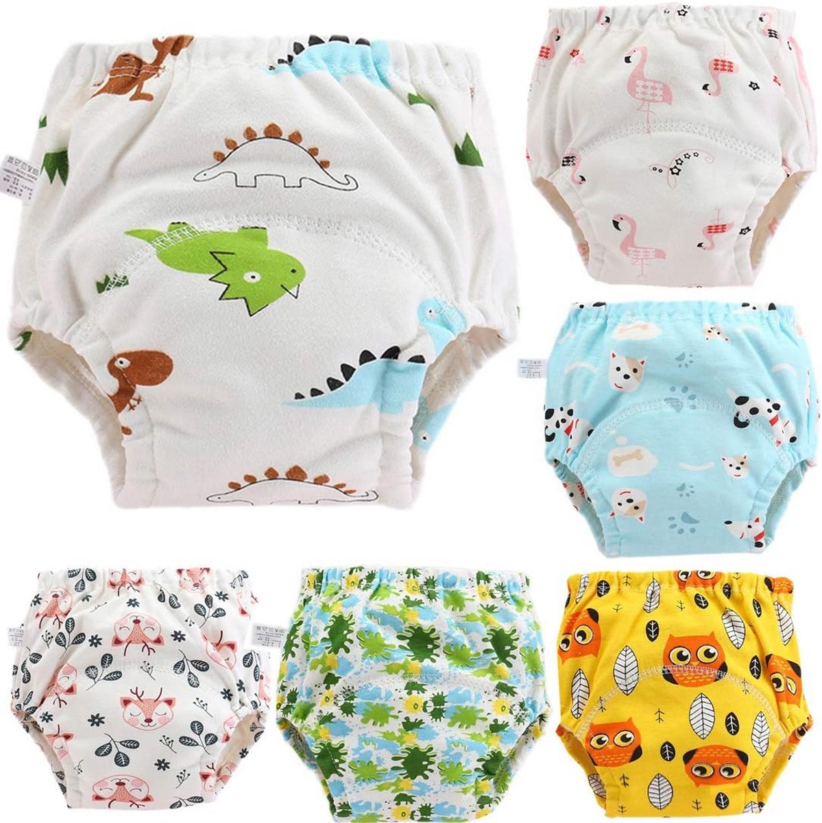 6-pack Trainingsbroekjes voor Zindelijkheidstraining Baby