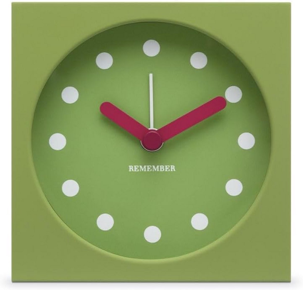 Tafelklok met Wekker en Stille Uurwerk - Modern Design