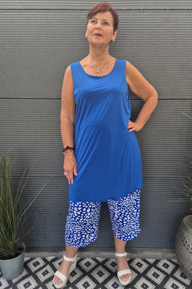 Bagoes broek 7/8 half wijd vlek