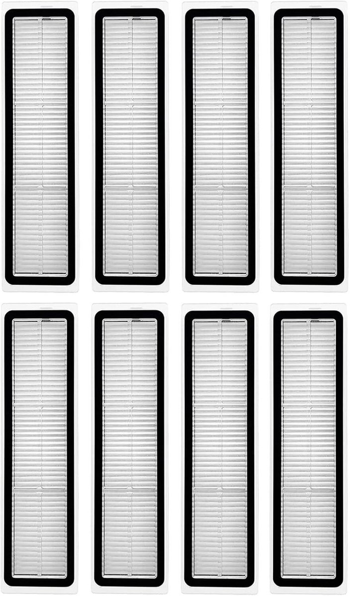 8 filteraccessoires geschikt voor de Xiaomi Dreame D9 L10 PRO robotstofzuiger