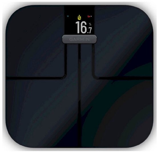 Garmin Index S2 Rectangle Noir Pèse-personne électronique
