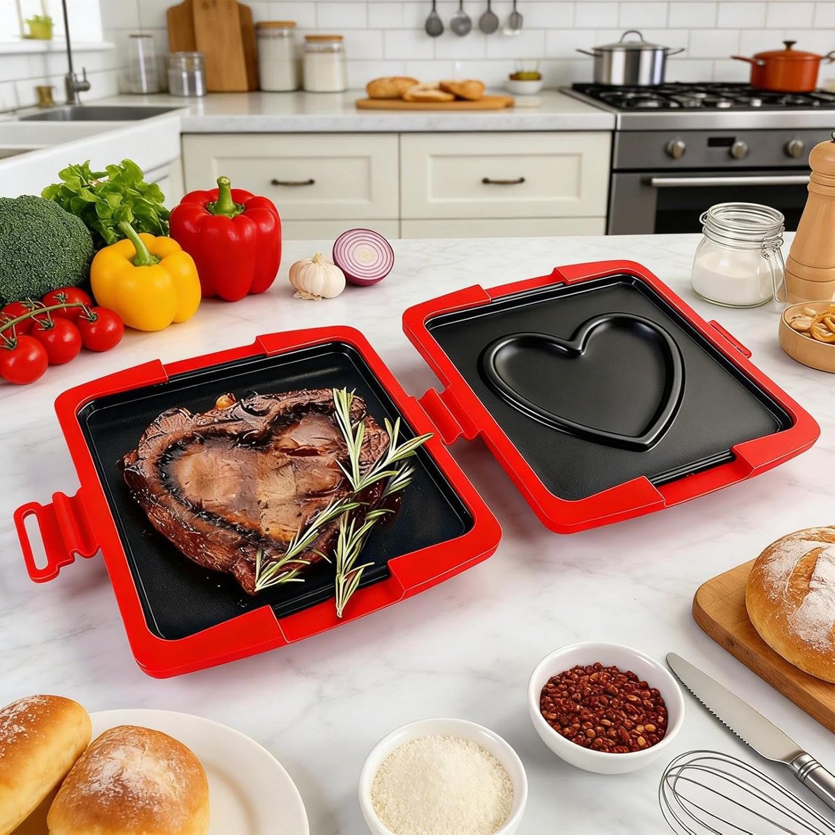 Detailkampioen Opvouwbare Tosti Maker voor Magnetron thumbnail 4