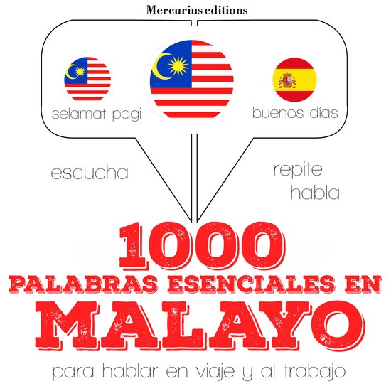 1000 palabras esenciales en malayo - cover